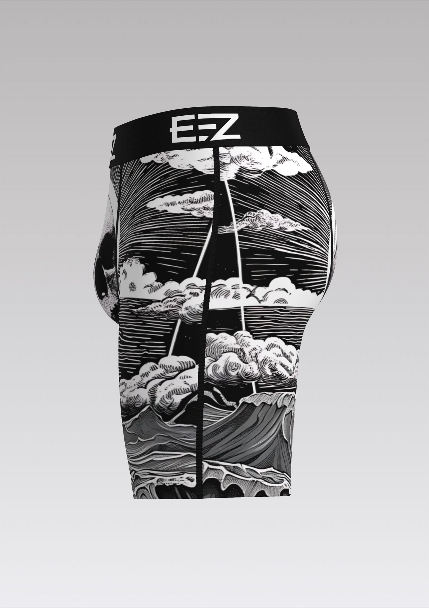 Skull Tide - Men's Boxer Briefs