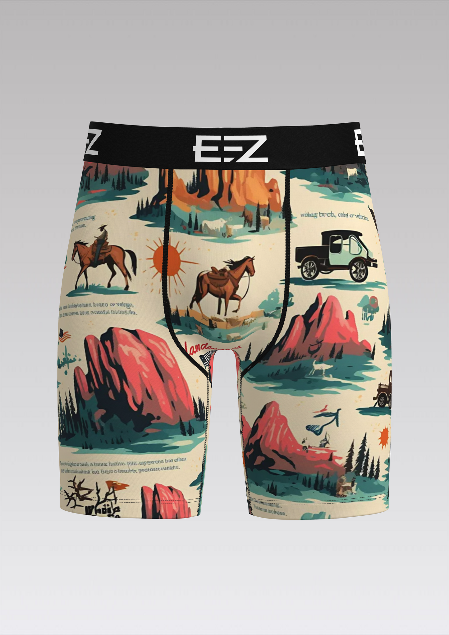 Wild Frontier - Men's Boxer Briefs