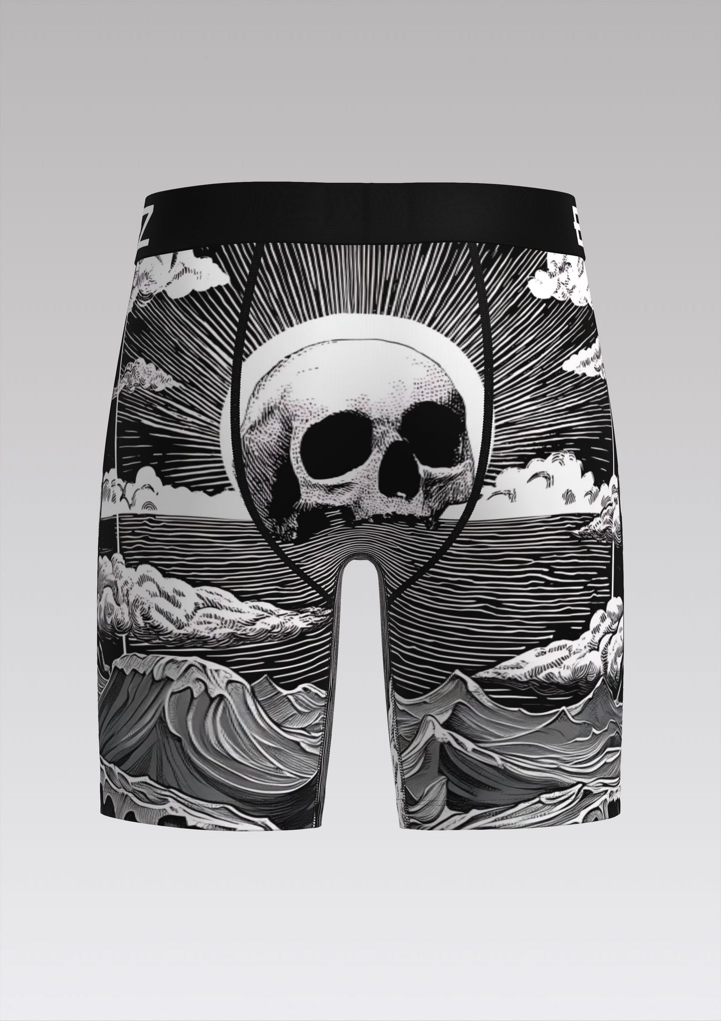 Skull Tide - Men's Boxer Briefs